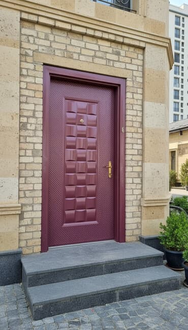 dəmir qapı qiymətləri: Yeni Giriş qapısı Ödənişli çatdırılma, Rayonlara çatdırılma — 1