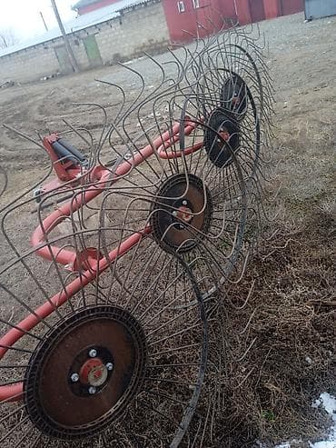 ot komalıyan: Ot yığımı üçün “günəbaxan” tipli qırıntı/çarpayıcı (ot yığan tırmık) – — 6