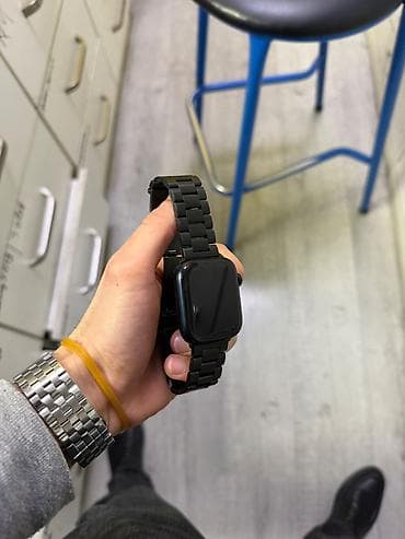 elektoron saat: İşlənmiş, Smart saat, Apple, Аnti-lost, rəng - Göy — 6