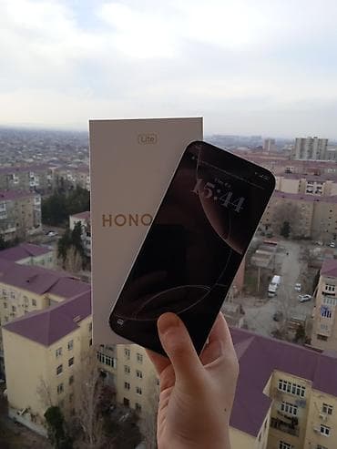 tecili telefon satilir: Honor 200 Lite, 256 GB, rəng - Gümüşü, İki sim kartlı — 1