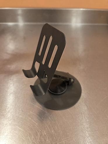 Unversal masaüstü telefon tutacağı - Material: möhkəm metal gövdə, və