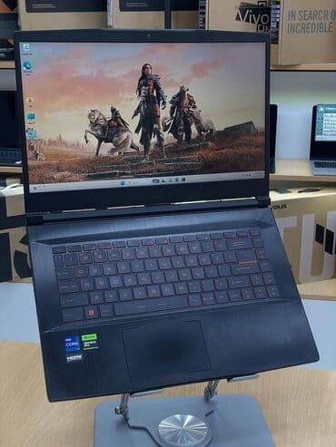 notebook cantalari: MSI oyun noutbuku - Ekran: 15.6" FHD (1920x1080) mat panel - — 1