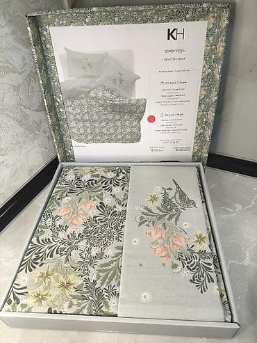 Yorğanlar, adyallar: Yeni Böyüklər üçün Bir nəfərlik 4 fəsil Pambıq Pastel dəsti, Pulsuz çatdırılma — 1