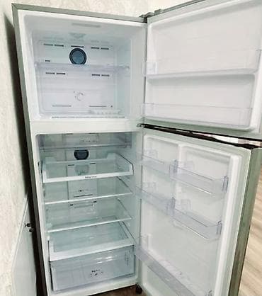 Mətbəx texnikası: İşlənmiş 2 qapılı Samsung Soyuducu Satılır, rəng - Boz — 2