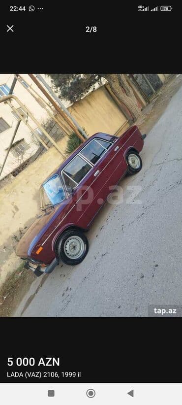 последующий выкуп авто бишкеке: VAZ (LADA) 2106: 1.6 l | 1999 il 98911 km Sedan — 16