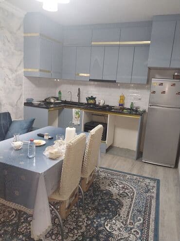 1 otaqli kiraye evler 2022: 3 otaqlı mənzil – mebel və texnika ilə - Açıq mətbəxli geniş qonaq — 1