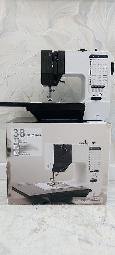 Tikiş maşını – 38 tikiş funksiyası - 38 fərqli tikiş: düz, ziqzaq