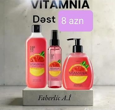 Kosmetik dəst, Faberlic, 3 məhsul