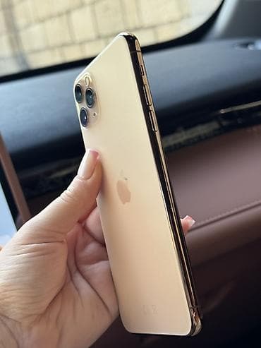 iphone 11 pro max ikinci el: IPhone 11 Pro Max, Qızılı — 2