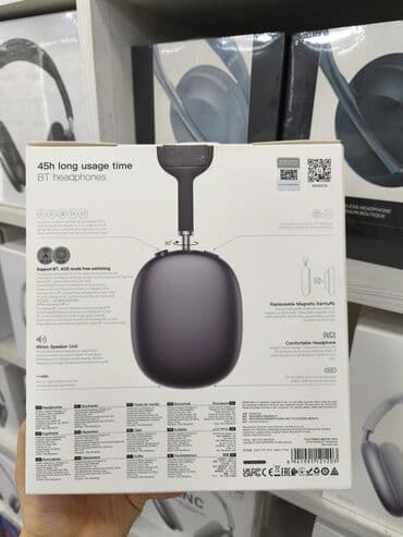 blutuz qulaqciq: Simsiz (Bluetooth) Qulaqcıqlar, rəng - Boz — 2