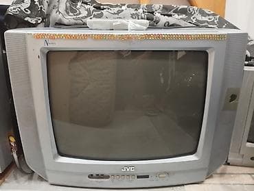 JVC kineskop televizor (CRT), N Series. - Geniş korpuslu, ön paneldə — 1