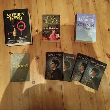 maraqlı kitab şəkilləri: Satılır: Müxtəlif janrlarda kitablar dəsti Kitablar heç biri — 1
