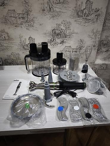 Braun MultiQuick 9 (MQ 9195XLI) – 9‑u 1‑də əl blenderi və qida — 1