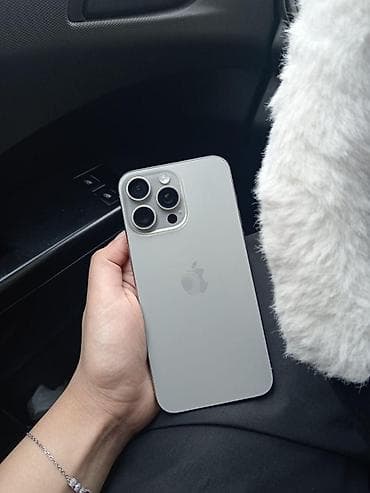 IPhone 15 Pro Max, 256 GB, Natural Titanium lalafo.az -da IPhone 15 Pro Max, 256 GB, Natural Titanium