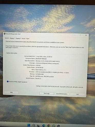 ikinci el thinkpad: İşlənmiş Lenovo ThinkPad, 16 ", Intel Core i7, 1 TB, Ödənişli çatdırılma — 7