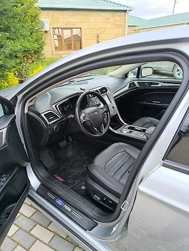 byd kreditle satisi: 2019 ili Ford Fusion amerika 1.5 mator. Ful versiya. Benzin Qiymet — 3