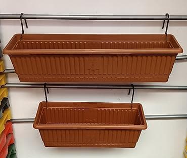 Asma balkon dibçəkləri – sərfəli qiymət! 🌿. 📏 Ölçülər və qiymətlər: 🔹