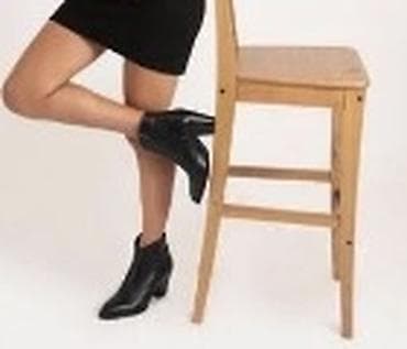 Ölçü: 38, rəng - Qara, İşlənmiş