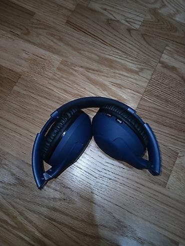 naushnik bluetooth: Qulaqlıq – simsiz, qulağıörtən (over-ear), mavi Xüsusiyyətlər: - — 4