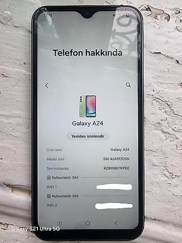 kredit iphone x: Samsung Galaxy A24 4G, 128 GB, rəng - Yaşıl, Barmaq izi, İki sim kartlı, Face ID — 3