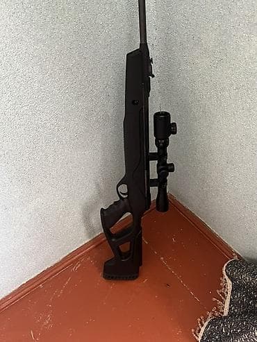 Məhsul: Optik nişangah və təkatımlı hava Tir tüfəngi komplekti barter