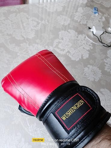 Velosiped aksesuarları: WUSHENGREN boks əlcəyi - Təlim və sparrinqlər üçün klassik dizayn - — 1