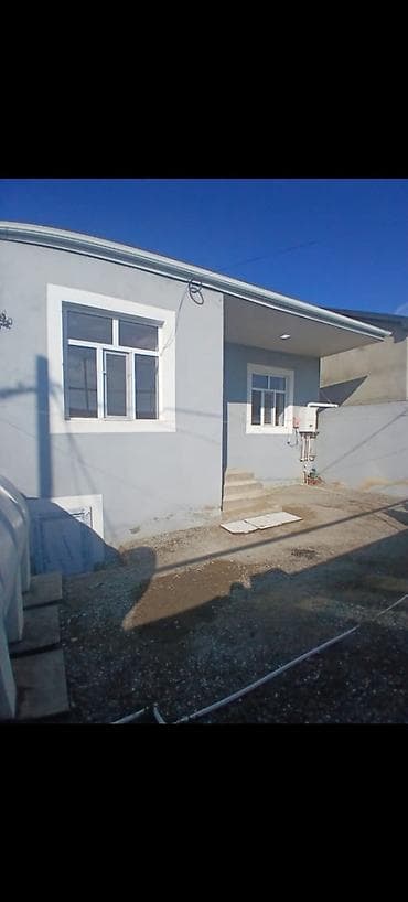 mesdagada heyet evleri: Kirayə : həyət evi - Planlama: uzun dəhlizli, ayrıca otaqlara çıxışlı — 8