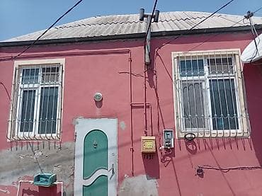 gencede ev: 1 otaqlı həyət evi - Plan: 1 yataq otağı, qonaq otağı, mətbəx — 1