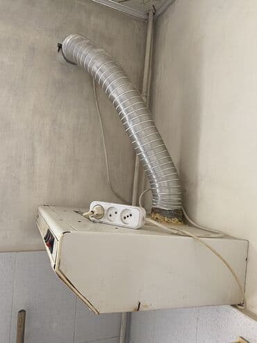 Кухонные вытяжки: Вытяжка цвет - Серый, Б/у — 3