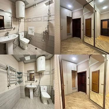 celilabad satilan evler: Mənzildə tam təmirli sanitar qovşağı və geniş dəhliz mebeli satılır — 1