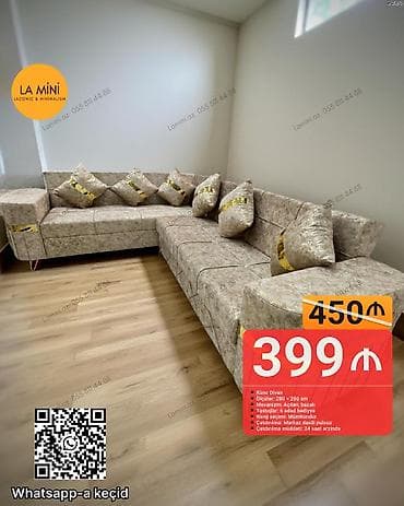 Künc divan, Açılan, Bazalı, Şəhərdaxili pulsuz çatdırılma