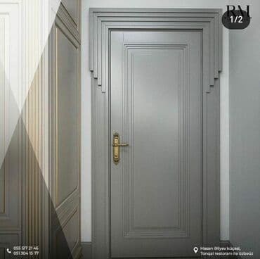 Furnitura və aksessuarlar: RM – Rifsan Mobilya daxili qapılar - Stil seçimi: klassik oyma — 10