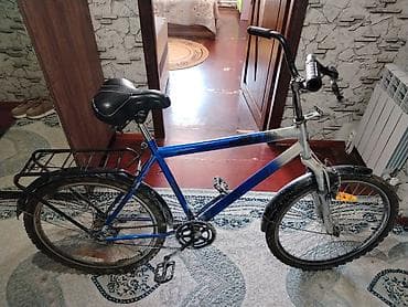 yesebet: Şəhər tipli velosiped 180₼alınıb indi 60₼satılır! - Rəng: mavi–ağ - — 3