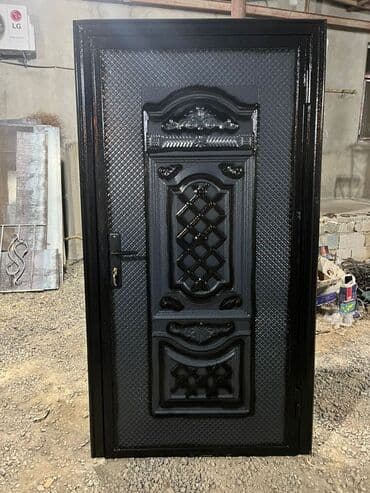 qara boya: Blok üçün Yeni Giriş qapısı Çərçivə ilə, Zəmanətli, Pulsuz quraşdırma, Pulsuz çatdırılma — 1