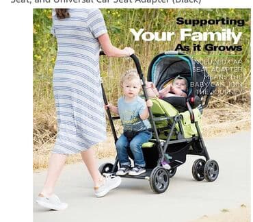 Gəzinti arabaları: Əkizlər üçün araba, İşlənmiş, Yaş: 30 ay — 6