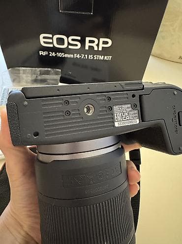 Elektronika: Satılır: Canon EOS R + RF 24-105 obyektiv Aparat ideal vəziyyətdədir — 4