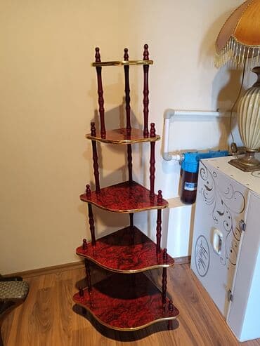 Dekorativ rəf, Corner shelf lalafo.az -da Dekorativ rəf, Corner shelf