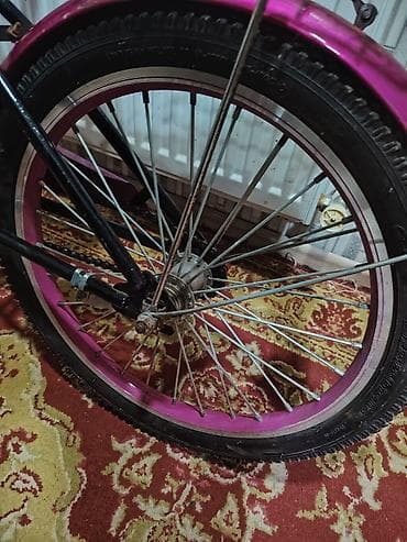 27 5 velosiped: Uşaq/yeniyetmə velosipedi – 20 düymlük təkərlər - Rəng: çəhrayı-qara - — 3