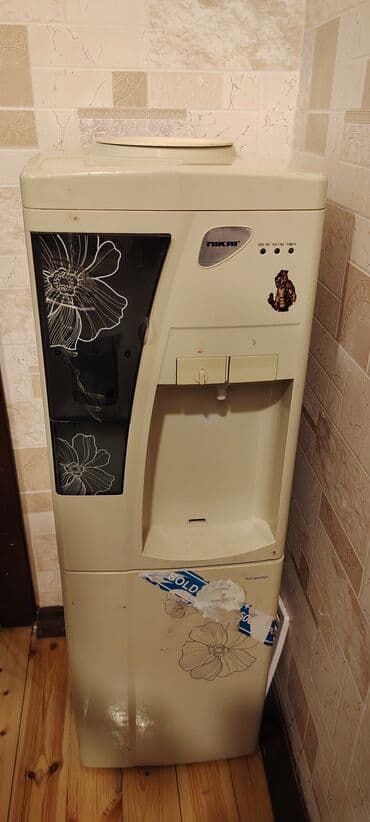 su masini: Dispenser Nikai, Döşəməüstü, Su isitmə ilə, İşlənmiş — 2