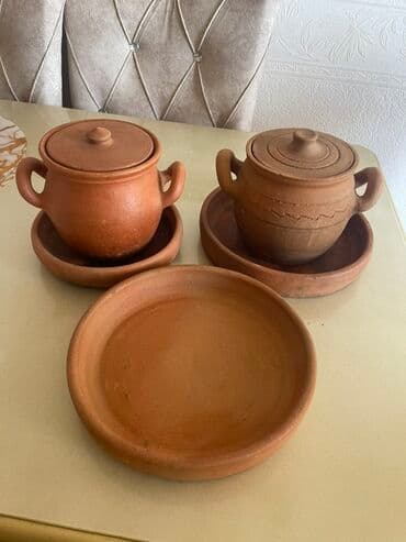 Qazan, rəng - Qəhvəyi, Keramika