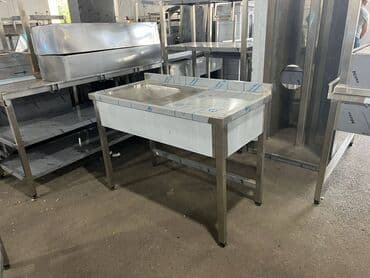 restoran ucun qab qacaq: Tek Gozlu Moyka İstənilən ölçü və model sifarişi mümkündür skaf — 2