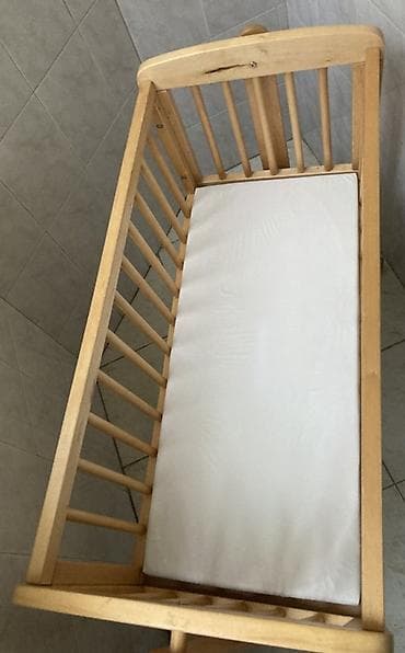 iyde agaci: Oğlan və qız üçün, Dördbucaq, Beşik, Dəstsiz, Matras ilə, Yellənmə mexanizm ilə — 3