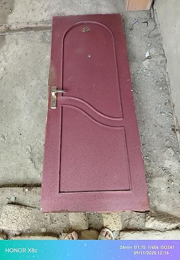 ucuz demir qapi: Metal qapı dəsti – ölçüləri göstərilib - Qapı qanadının hündürlüyü — 9