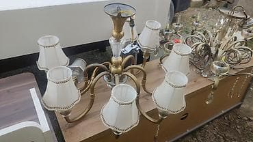 çilçıraq: Çılçıraq, 6 lampa, Metal — 1
