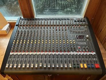 lenin: Dynacord PowerMate 1600 gücləndiricili miks konsolu + Yamaha pasiv — 1