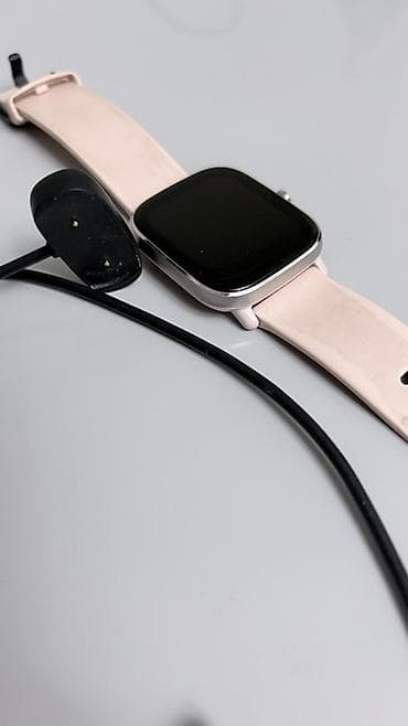 smat: İşlənmiş, Smart saat, Amazfit, Sensor ekran, rəng - Çəhrayı — 2