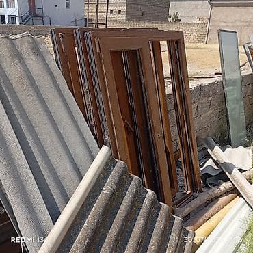 pendir: Taxta naxışlı PVC pəncərə çərçivələri və şüşə paketlər - Material — 1