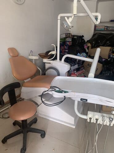 Tibbi geyim: SATILIR Stomatoloji Bor maşın, kompressor, tibbi alətlər və ofis — 6