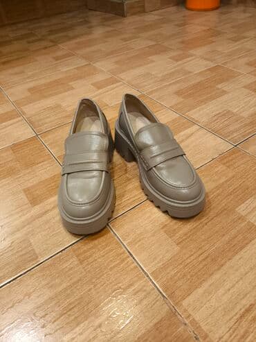 parça mokasinlər: Ölçü: 37, rəng - Bej, İşlənmiş — 2