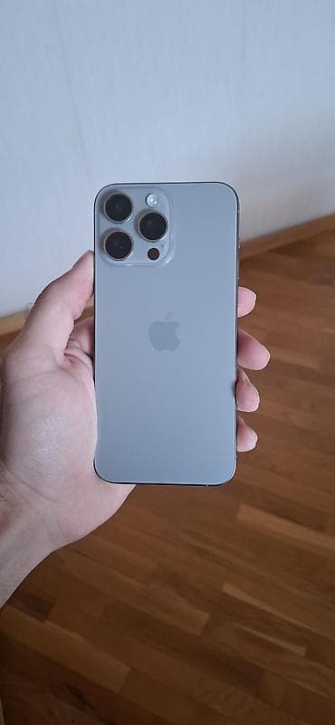 IPhone 15 Pro Max, Gümüşü, Face ID — 2